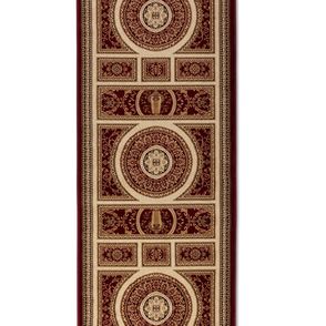 Nouristan - Hanse Home koberce Behúň Herat 105992 Red - 80x240 cm