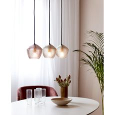 Nordlux - Luster na lanku ORBIFORM 3xE14/25W/230V