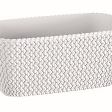 Prosperplast Truhlík SPOTY CASE biely, varianta 29,7 cm