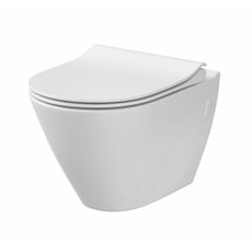 Cersanit K98-0146 - WC sedadlo CITY OVAL SoftClose biele