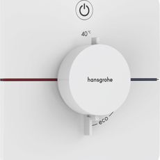 Sprchová batéria Hansgrohe ShowerSelect Comfort Q bez podomietkového telesa matná biela 15581700