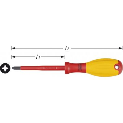 Elektrikářský šroubovák 810VDE-PH1 Hazet