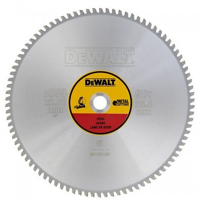 Pilový kotúč na rezanie kovu 355x25,4mm 90z EXTREME DeWALT DT1927