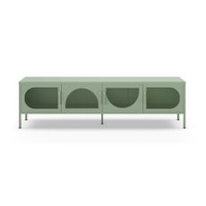 TV stolík v mentolovej farbe 180x50 cm Tayra – Marckeric