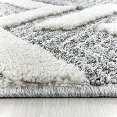 Ayyildiz , Kusový koberec Pisa 4705 Grey, 80x250, šedá, obývacia izba