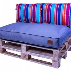 Golden Garden Paletové sedenie GG54 - podsedák a vankúš 120cm x 80cm x 15cm penový granulát 1