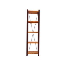 indickynabytok.sk - Knižnica Retro 60x200x35 indický masív mango