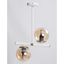 Závesné svietidlo so skleneným tienidlom ø 15 cm Libra – Squid Lighting