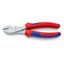 Výkonné bočné frézy 180 mm KNIPEX 74 05 180 - chrómované, viaczložkové puzdrá