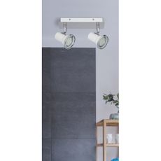 Rabalux 5498 - LED Kúpeľňové bodové svietidlo STEVE 2xGU10/4,5W/230V