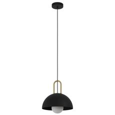 Eglo 99693 - Luster na lanku CALMANERA 1xE27/40W/230V čierna
