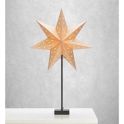 Markslöjd 704454 - Vianočná dekorácia SOLVALLA 1xE14/25W/230V zlatá 69 cm