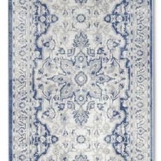 Villeroy & Boch - Hanse Home koberce Behúň Villeroy & Boch 106122 Cream, Blue - 80x240 cm