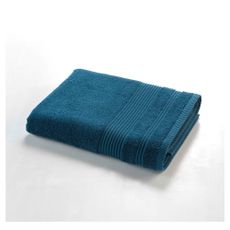 Tmavomodrá froté bavlnená osuška 70x130 cm Tendresse – douceur d'intérieur