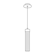 Kolarz 6009.30130 - Luster na lanku RAGGIO 1xE14/25W/230V 24K zlato