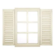 Vonkajšie zrkadlo s dreveným rámom 39x59 cm Window – Esschert Design