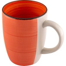 Lamart LT9105 keramický hrnček Happy, 260 ml,oranžová