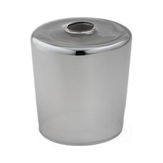 Náhradné sklo k lustru E14 pr. 11 cm šedá