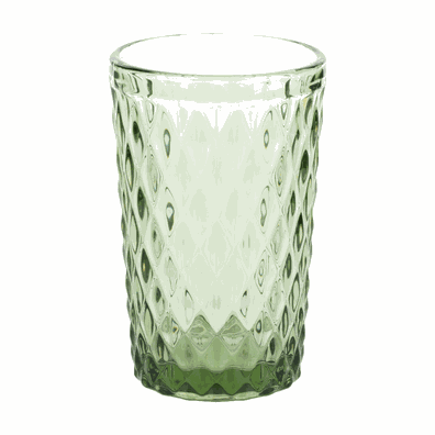 Poháre na vodu, set 4 ks, 350 ml, farebné, retro, VERITAS TYP 1