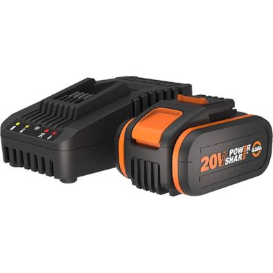 WA3604 - Akumulátor 20V, 4Ah + nabíjačka 20V, 2A