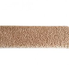 Vopi koberce Nášľapy na schody Color shaggy béžový obdĺžnik, samolepiaci - 25x80 obdĺžnik (rozmer vrátane ohybu)