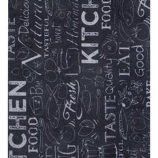 Hanse Home Behúň Cook & Clean 105731 Black White - 50x150 cm