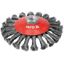 Kartáč drátěný boční M14 x 125 mm INOX