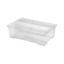 Úložný box TEX BOX 28 l priehľadný