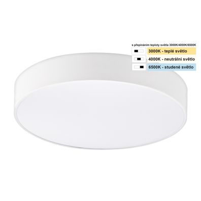 Top Light - LED Kúpeľ. stropné svietidlo PETAL LED/24W/230V IP44 pr. 35 cm biela