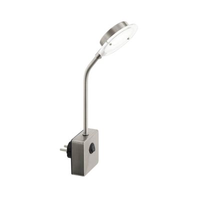 Eglo 54649 - LED Svietidlo do zásuvky LED/4,5W/230V 3000K matný chróm