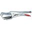 Samosvorné kliešte s pákovým mechanizmom pre zváranie lesklo zinkované 280 mm - 4224280