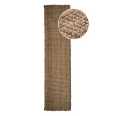 Ručne tkaný jutový behúň v prírodnej farbe 60x150 cm Jute Boucle – Flair Rugs