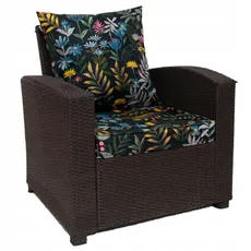Golden Garden Podsedák na záhradný nábytok GG99 55/60/8cm + vankúš 55/50cm lúka