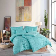 Bavlnené posteľné obliečky Geo Aquatic Awe - 100% bavlna Renforcé - 70 x 90 cm + 140 x 200 cm