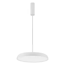 LED luster Linus CCT 45 biele s diaľkovým ovládaním