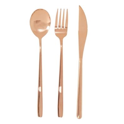 Antikoro príbor v medenej farbe 6 ks Mimo – Premier Housewares