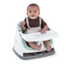 Ingenuity - Podsedák na jedálenskej stoličke 2v1 BABY BASE mintová