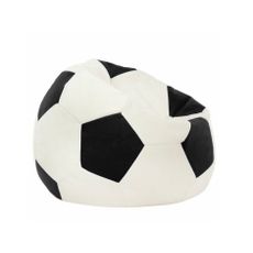 Sedací vak malá bielo čierna futbalová lopta TiaHome