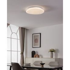 Eglo 900128 - LED RGBW Stmievateľné stropné svietidlo SILERAS-Z LED/21,6W/230V
