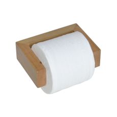 Nástenný držiak na toaletný papier z dubového dreva Wireworks Mezza