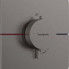 Sprchová batéria Hansgrohe ShowerSelect Comfort Q bez podomietkového telesa kartáčovaný čierny chróm 15588340