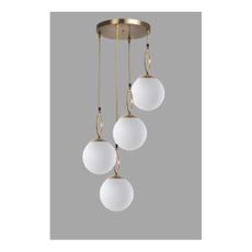 Luster na tyči MORINO 4xE27/60W/230V