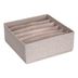 Béžový organizér do zásuvky s priehradkami Bigso Box of Sweden Drawer, 29 x 11 cm