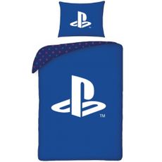 Bavlnené posteľné obliečky PlayStation - 100% bavlna - 70 x 90 cm + 140 x 200 cm