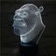 3Dmix 3DL-SMRT017 – 3D LED nočná lampa - Shrek (Smart)
