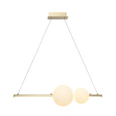 Zambelis 22108 - LED Stmievateľný luster na lanku LED/11W/230V zlatá