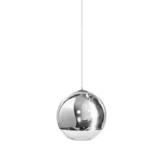 Industriálny luster Silver Ball 25