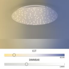 Leuchten Direkt 14673-55 - LED Stmievateľné svietidlo SPARKLE LED/18W/230V + DO
