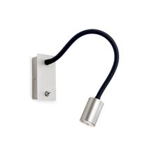 Orion WA 2-1342 - LED Flexibilná nástenná lampička KURT LED/5W/230V strieborná