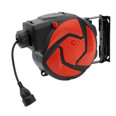 Automatický káblový navijak / bubon s el. káblom 14 m a 1 zásuvkou C-14-1CZ